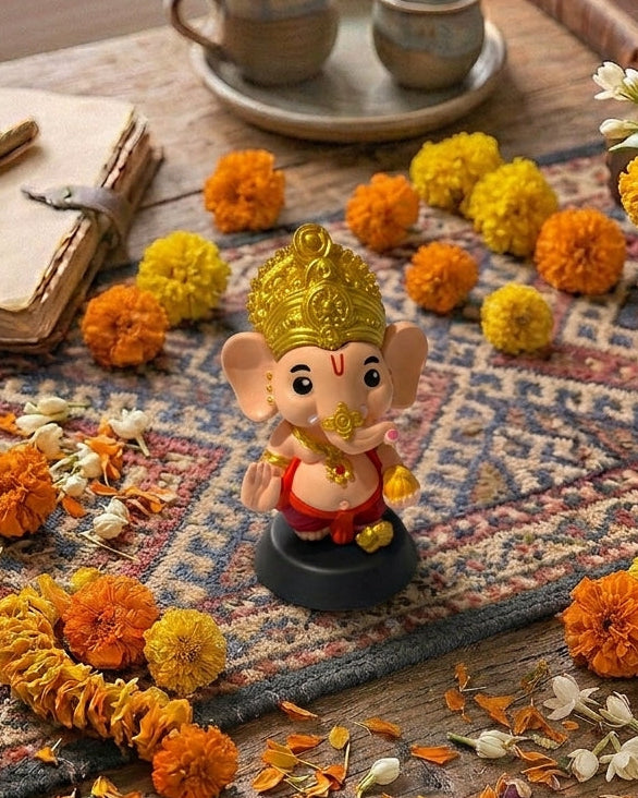 Q版招財象神擺飾 Lucky Chibi Ganesha Desk Figurine