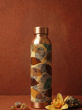 幾何秋葉純銅水瓶 Geometric Leaves Pure Copper Bottle
