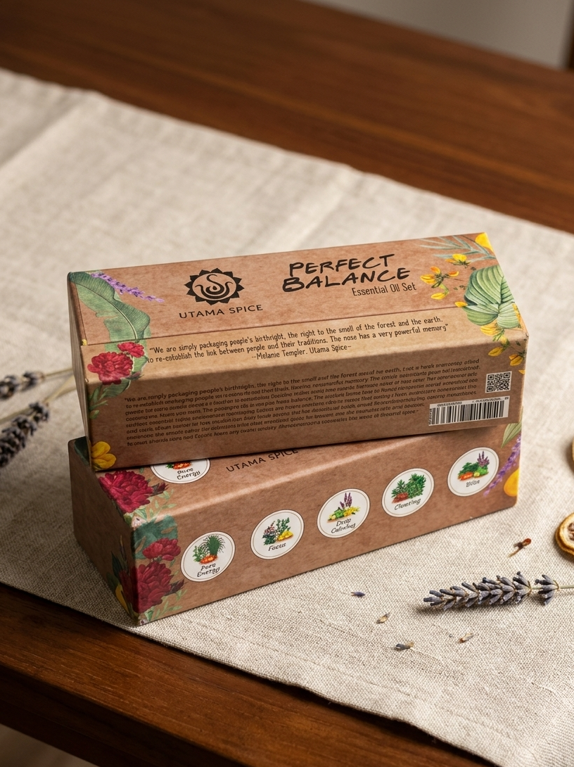 【Utama Spice】巴里島靈氣島嶼・身心平衡精油套組 Perfect Balance: Bali Spirit Essential Oil Collection"