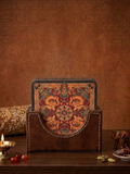 印式美學・圖騰典藏杯墊組 (6個) Curated Indian Aesthetics: Motif Collection Coasters (6 pieces)