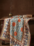 南洋繁花質感厚磅防皺桌布 Tropical Blossom Wrinkle-Resistant Dining Tablecloth