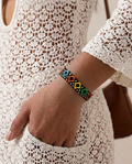 編織星光串珠手環  Woven Starlight Beaded Bracelet