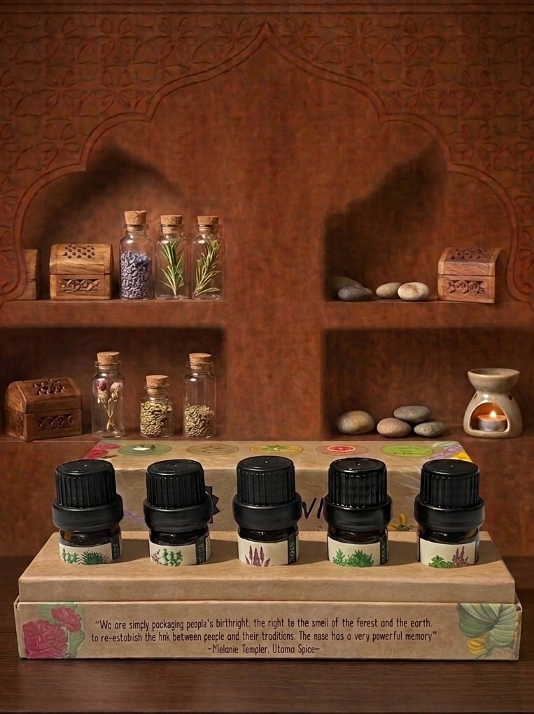【Utama Spice】巴里島靈氣島嶼・身心平衡精油套組 Perfect Balance: Bali Spirit Essential Oil Collection"