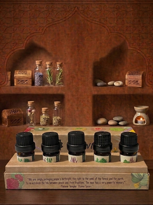 【Utama Spice】巴里島靈氣島嶼・身心平衡精油套組 Perfect Balance: Bali Spirit Essential Oil Collection"
