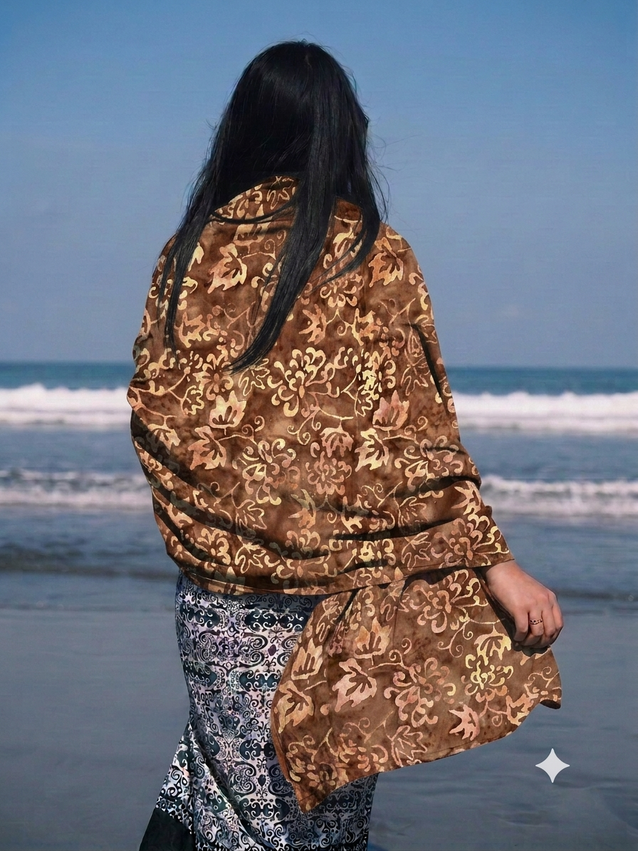 手工 Block Printed 沙攤巾 Handmade Hand-Block Printed Sarong