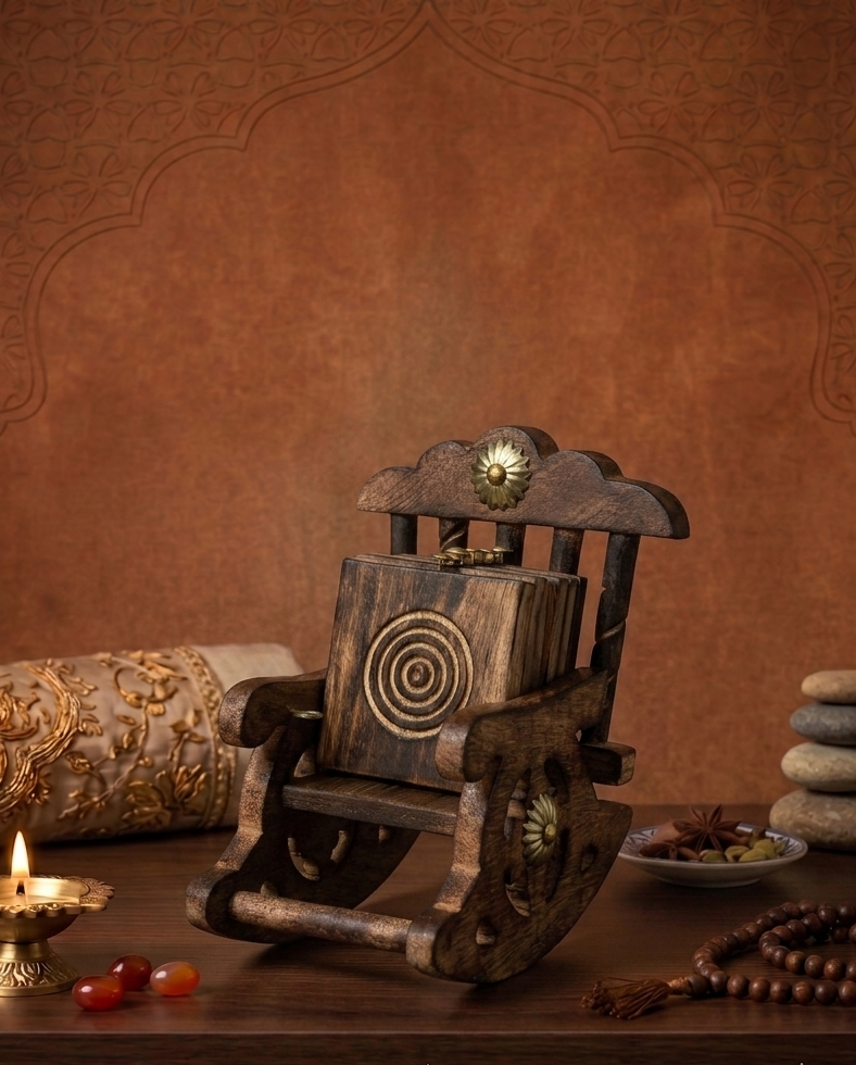 梵靜時光・手工搖椅杯墊 The Dharma Rest Rocking Coaster Set