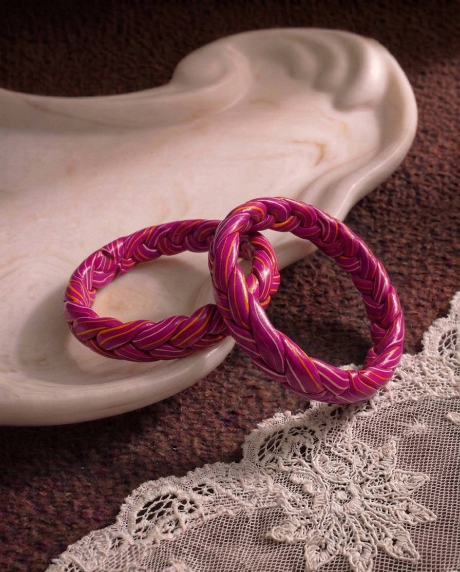 茜藤光舞：手作編織圈 Madder Vine Lightdance: Hand-Braided Bangle