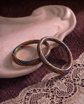 脈動之環 — 黑曜石稜鏡  Pulsing Vitality Bangle — Obsidian Prism