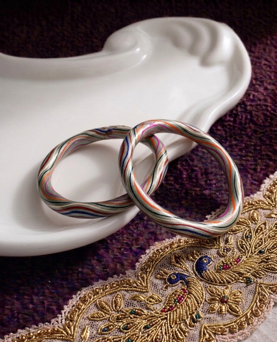 脈動之環 — 星河流韻 Pulsing Vitality Bangle — Stellar Ripple
