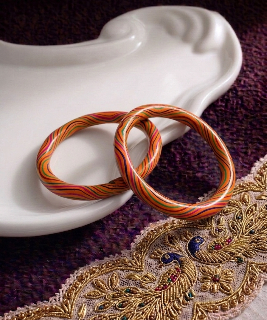 脈動之環 — 晨曦熾律 Pulsing Vitality Bangle — Solar Rhythm