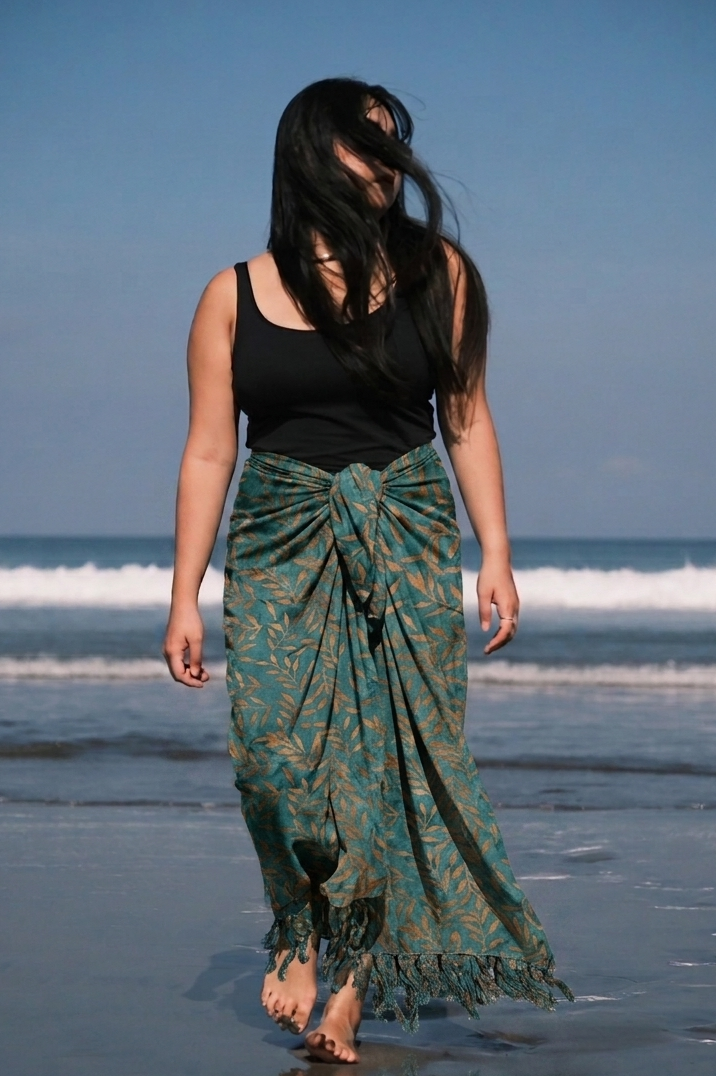 手工 Block Printed 沙龍巾 Handmade Hand-Block Printed Sarong
