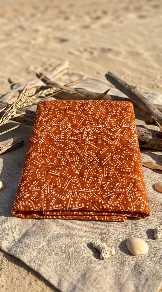 手工 Block Printed 沙攤巾 Handmade Hand-Block Printed Sarong