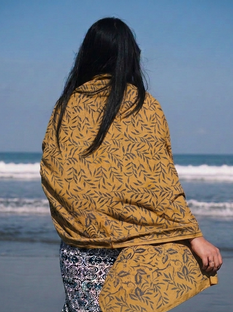 手工 Block Printed 沙攤巾 Handmade Hand-Block Printed Sarong
