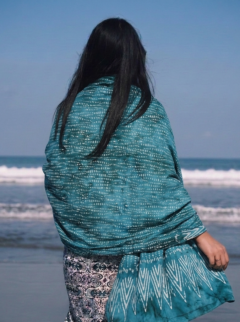 手工 Block Printed 沙攤巾 Handmade Hand-Block Printed Sarong