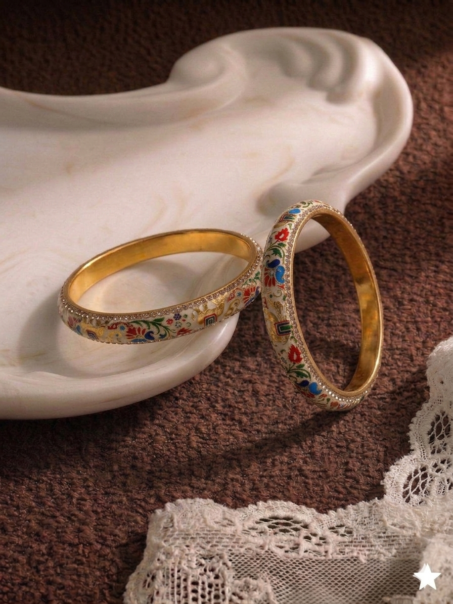 繁花千象手環 Vibrant Myriad Floral Bangle
